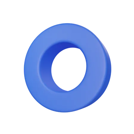 Rond  3D Icon