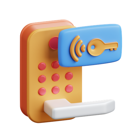 Room Card  3D Icon