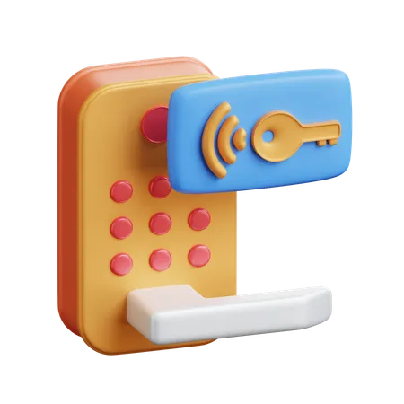 Room Card  3D Icon