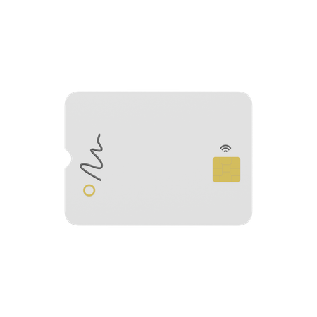 Room Keycard  3D Icon