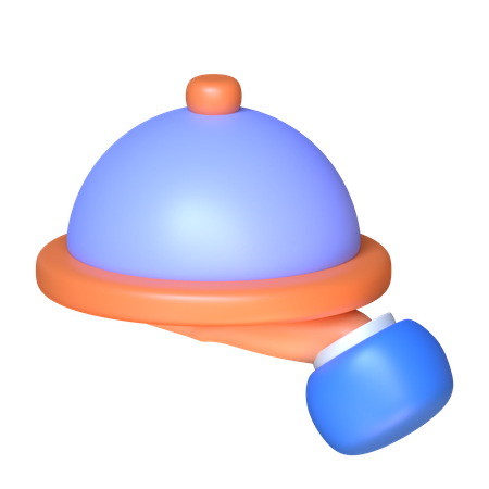 Room Service  3D Icon