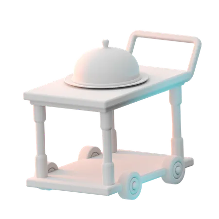 Room Service  3D Icon