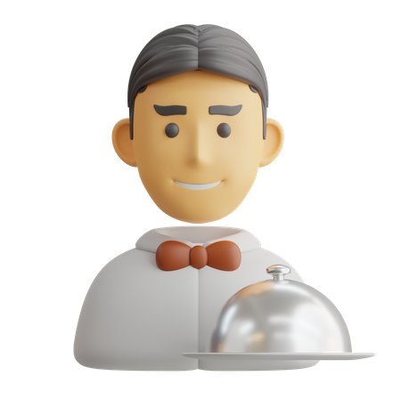 Room Service  3D Icon