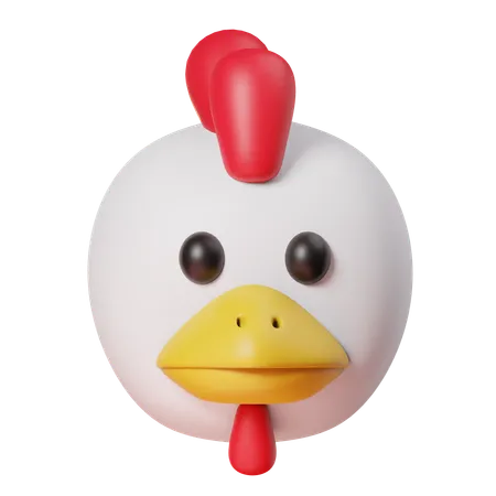 Rooster  3D Icon