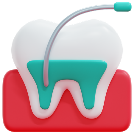 Root Canal Treatment  3D Icon