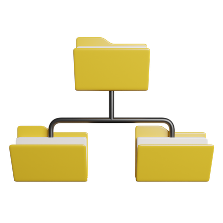 Root Directory  3D Icon