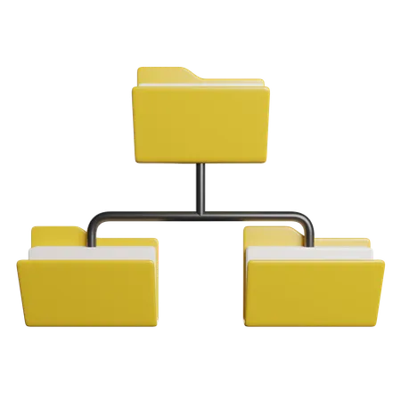 Root Directory  3D Icon
