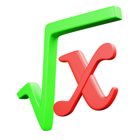 ルート式  3D Icon