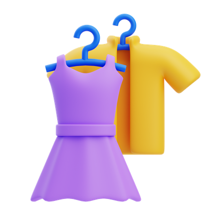 Ropa  3D Icon