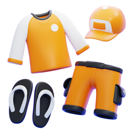 Ropa  3D Icon