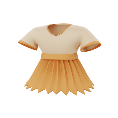 Ropa de bebe  3D Icon