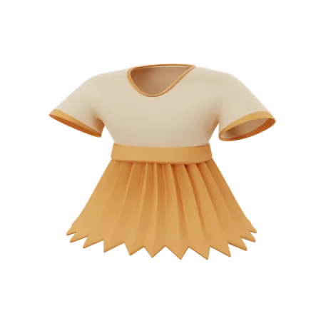 Ropa de bebe  3D Icon