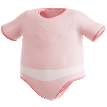 Ropa de bebé  3D Icon
