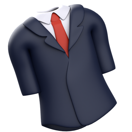 Ropa de hombre de negocios  3D Icon