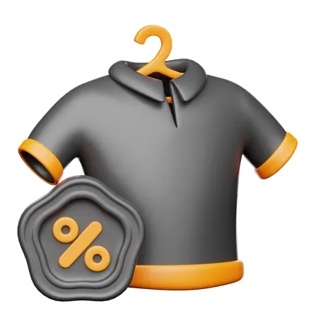 Ropa de descuento  3D Icon