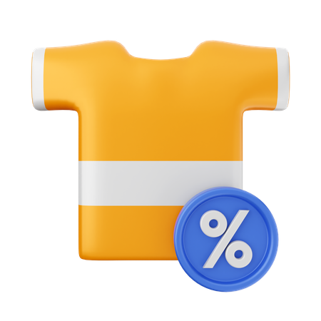 Ropa de descuento  3D Icon