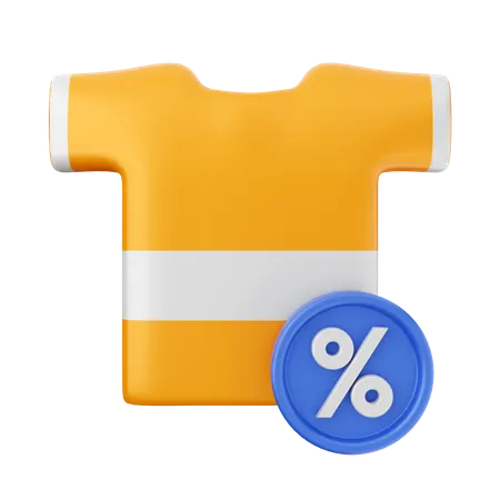 Ropa de descuento  3D Icon