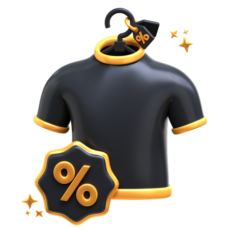 Ropa de descuento  3D Icon