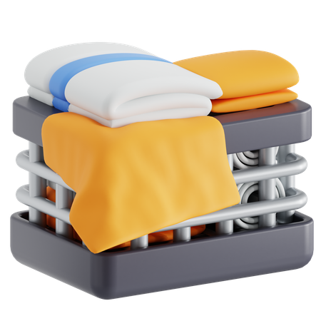 Ropa limpia  3D Icon