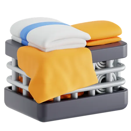 Ropa limpia  3D Icon
