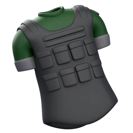 Ropa militar  3D Icon