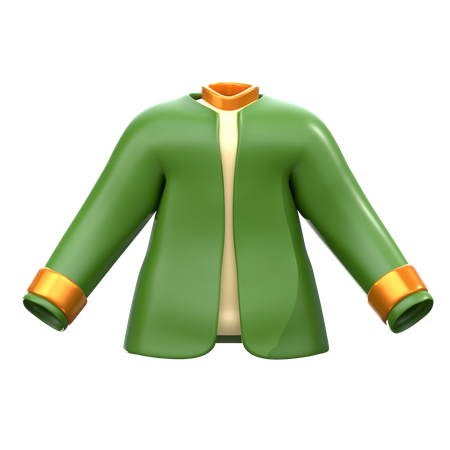 Ropa musulmana  3D Icon