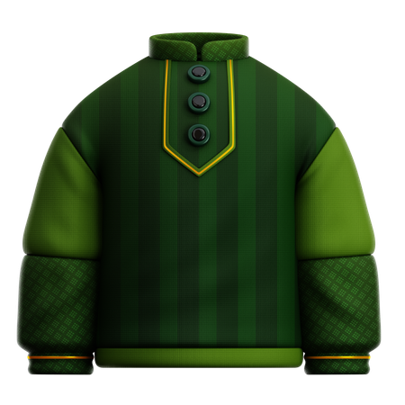 Ropa musulmana  3D Icon