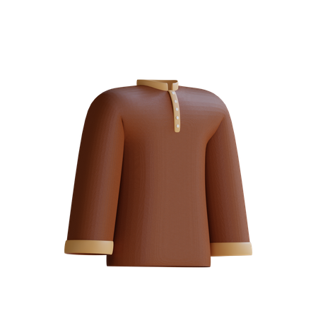 Ropa musulmana  3D Icon