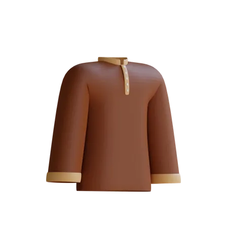 Ropa musulmana  3D Icon