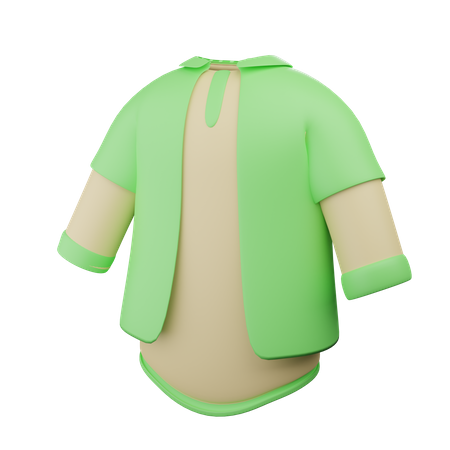 Ropa musulmana  3D Icon