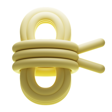 ロープ  3D Icon