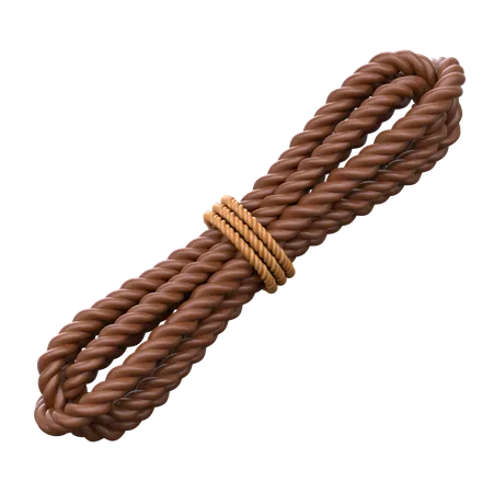 Rope  3D Icon