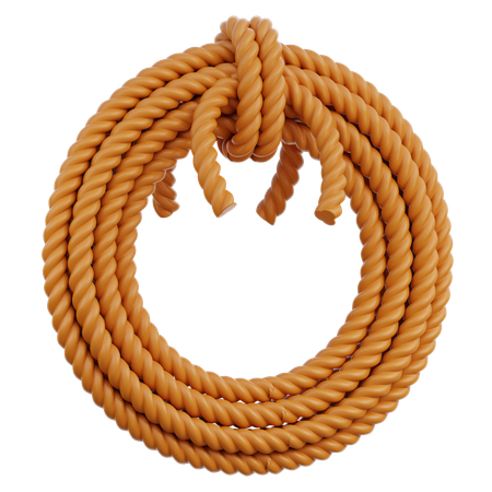 Rope  3D Icon