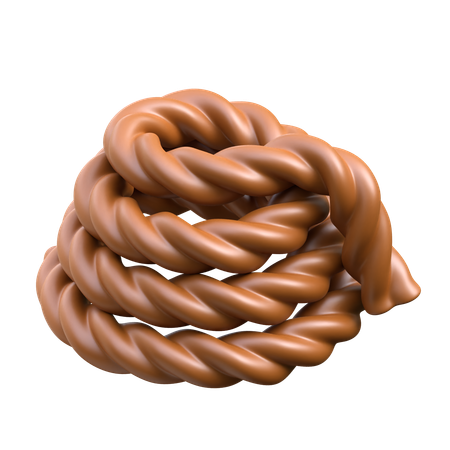 Rope  3D Icon