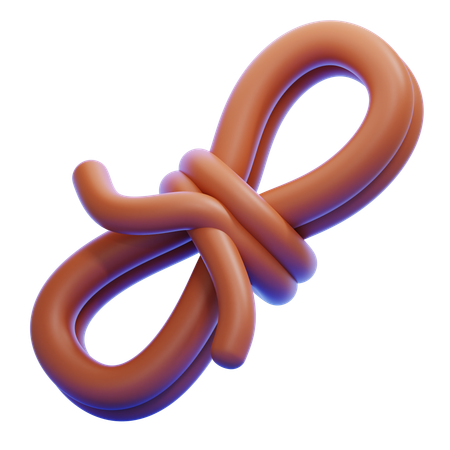 Rope  3D Icon