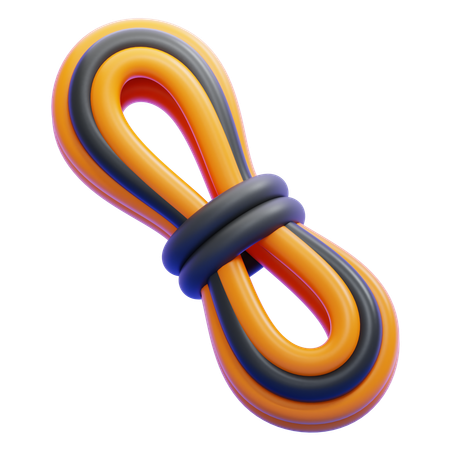 Rope  3D Icon