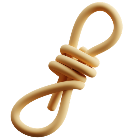 Rope  3D Icon