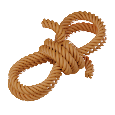 Rope  3D Icon