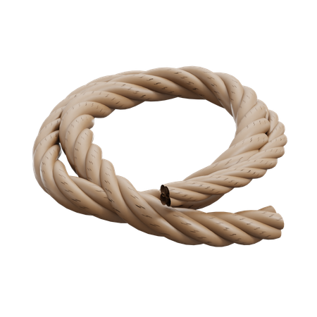 Rope  3D Icon