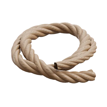 Rope  3D Icon