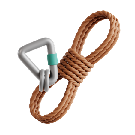 Rope  3D Icon