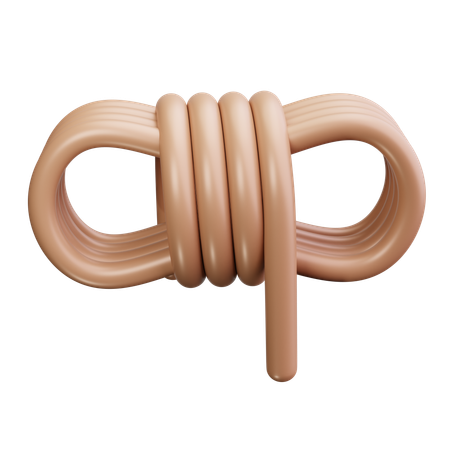 Rope  3D Icon