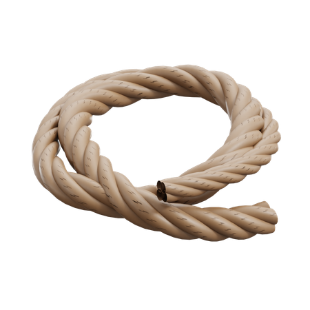 Rope  3D Icon