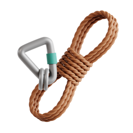 Rope 3D Icon
