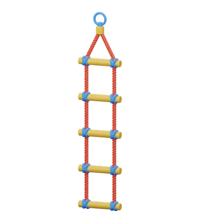 Rope ladder  3D Icon