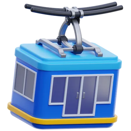 Ropeway  3D Icon