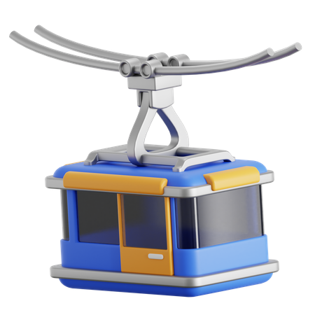 Ropeway  3D Icon