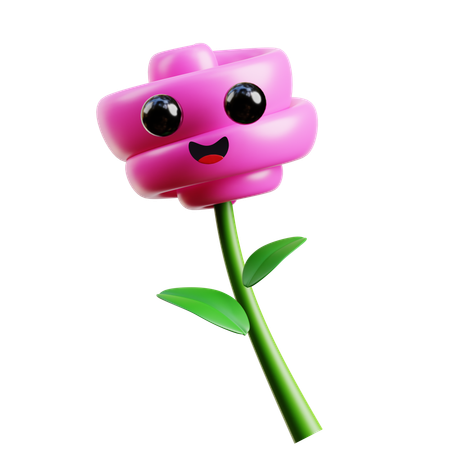 Rosa  3D Icon