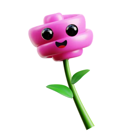 Rosa  3D Icon