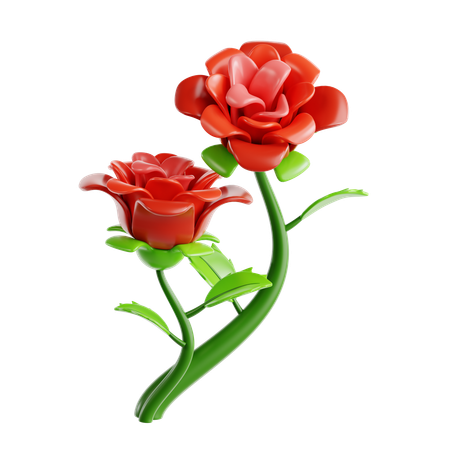 Rosa  3D Icon